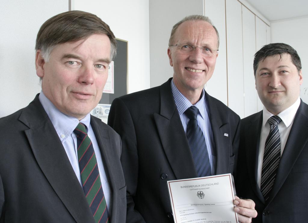 LBA-Genehmigung für Hamburg Airways