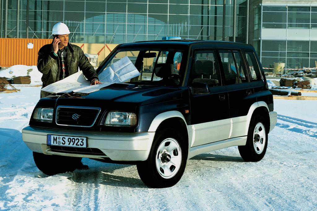 Manche Vitara sind im Berufsleben hart herangenommen worden