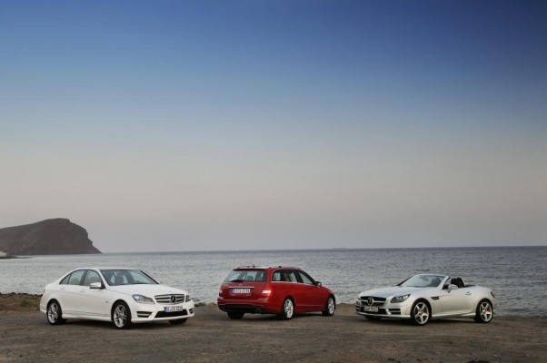 Mercedes-Benz C-Klasse und SLK Roadster kommen in den Handel