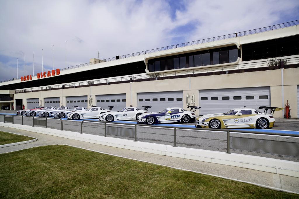 Mercedes-Benz SLS AMG GT3.