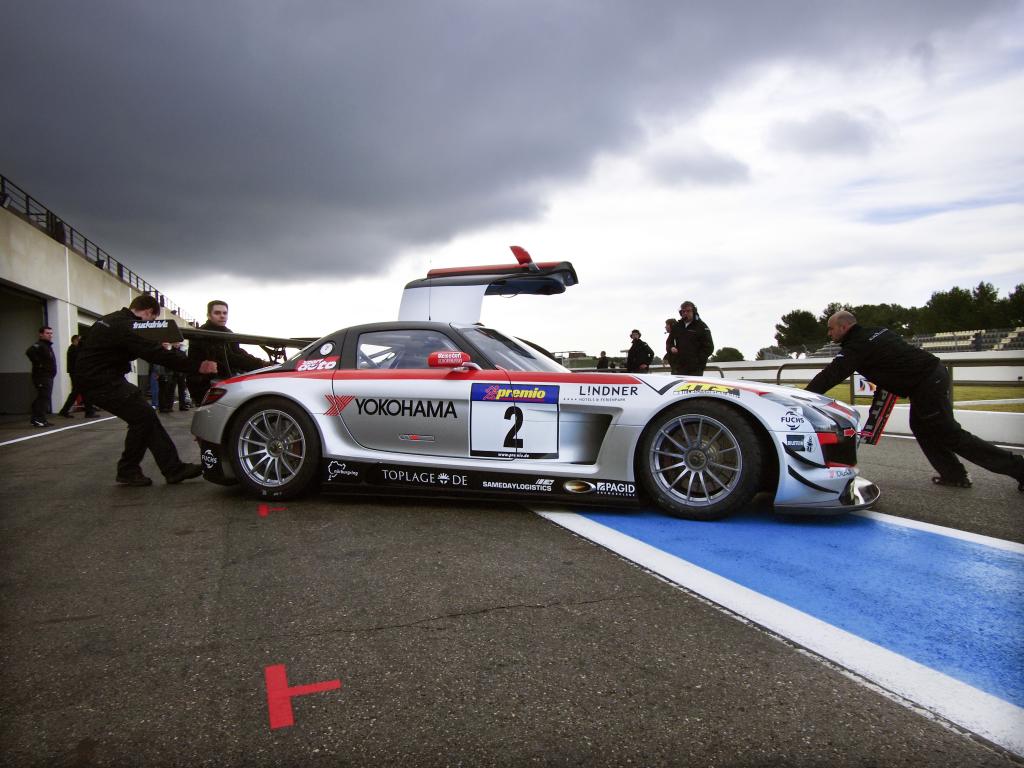 Mercedes-Benz SLS AMG GT3.