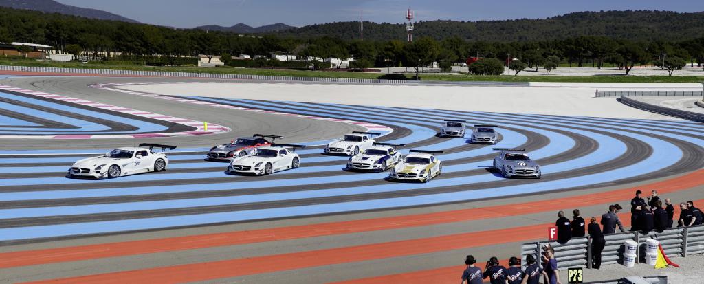 Mercedes-Benz SLS AMG GT3.