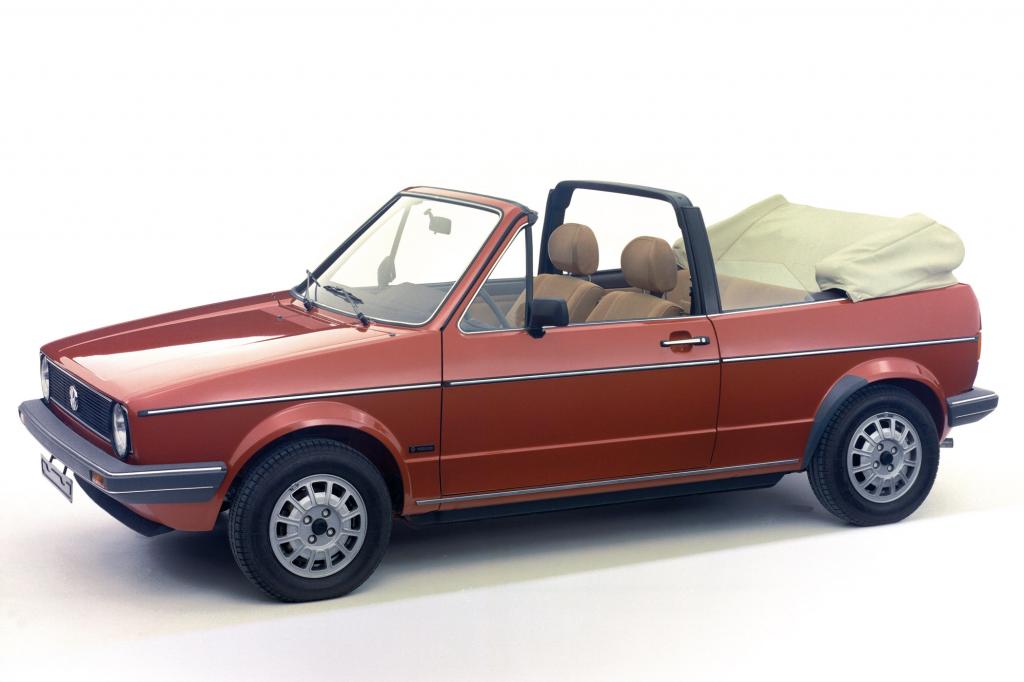 Mit dem ersten Golf Cabrio setzte VW 1979 einen Trend, der bis heute anhält
