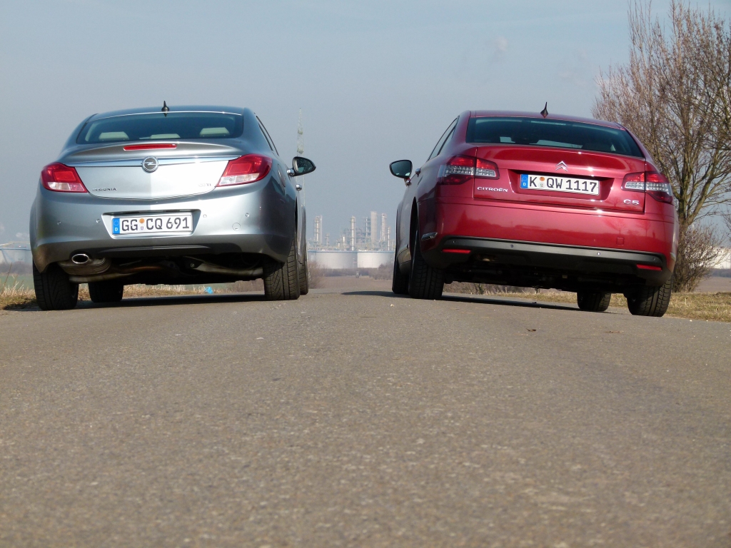 Mittelklasse-Duell: Opel Insignia 2.0 CDTI Innovation vs. Citroën C5 THP 155 Tendance