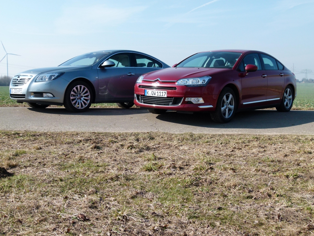 Mittelklasse-Duell: Opel Insignia 2.0 CDTI Innovation vs. Citroën C5 THP 155 Tendance