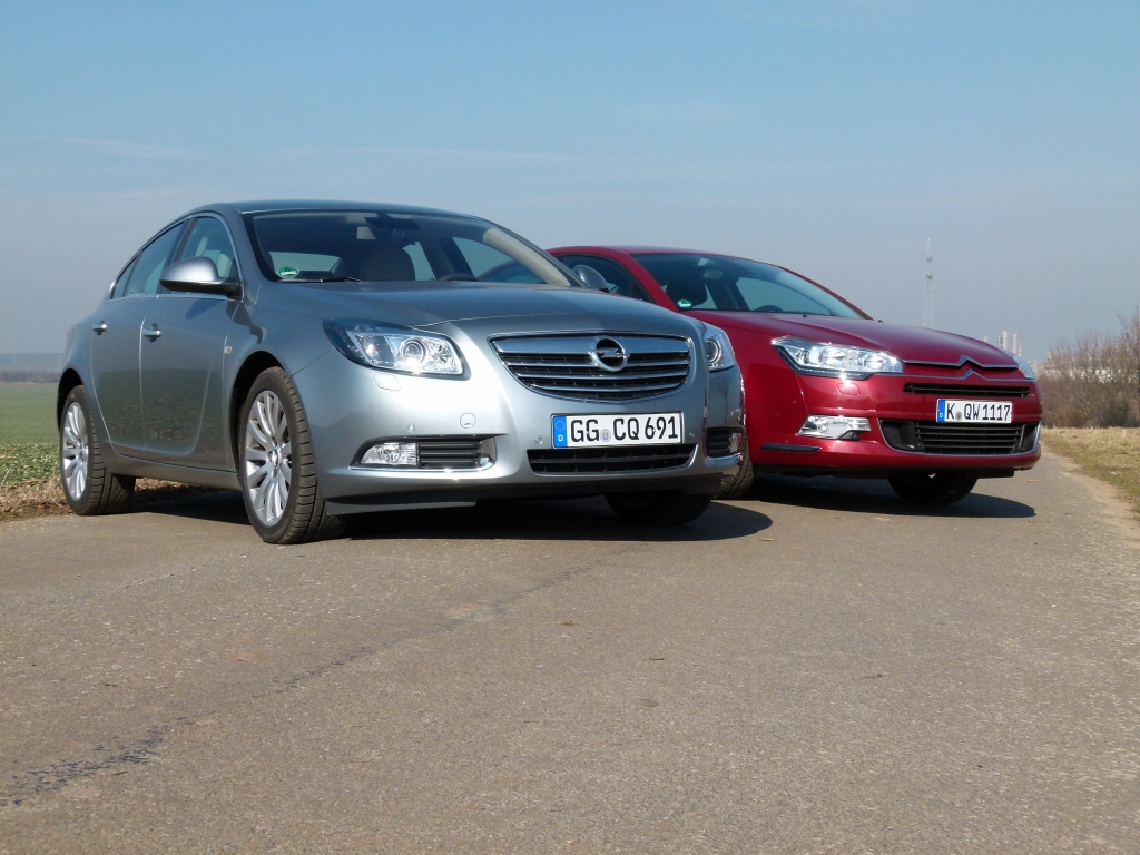 Mittelklasse-Duell: Opel Insignia 2.0 CDTI Innovation vs. Citroën C5 THP 155 Tendance