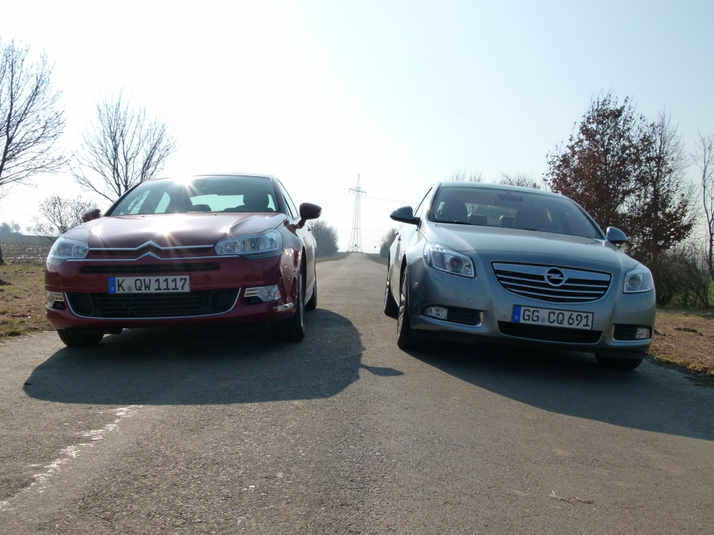 Mittelklasse-Duell: Opel Insignia 2.0 CDTI Innovation vs. Citroën C5 THP 155 Tendance
