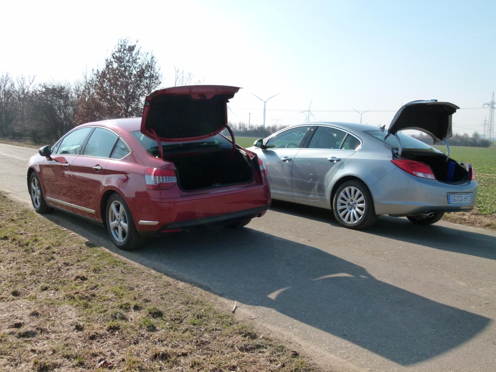Mittelklasse-Duell: Opel Insignia 2.0 CDTI Innovation vs. Citroën C5 THP 155 Tendance