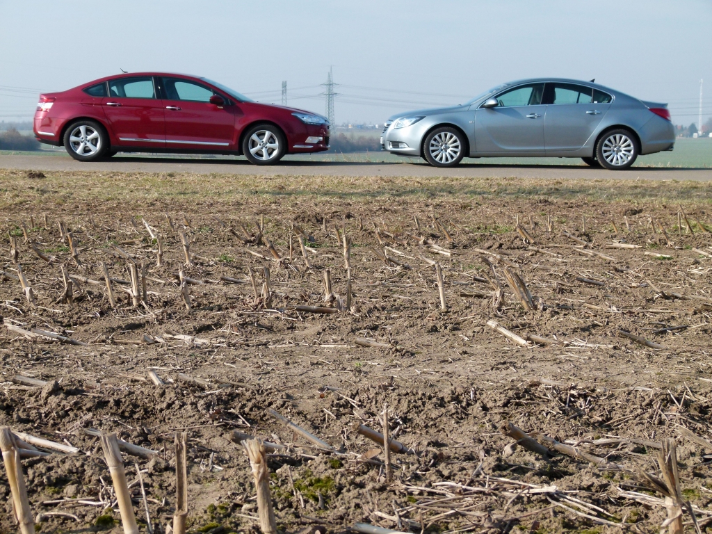 Mittelklasse-Duell: Opel Insignia 2.0 CDTI Innovation vs. Citroën C5 THP 155 Tendance