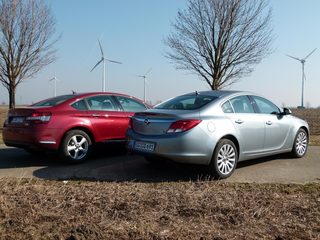 Mittelklasse-Duell: Opel Insignia 2.0 CDTI Innovation vs. Citroën C5 THP 155 Tendance