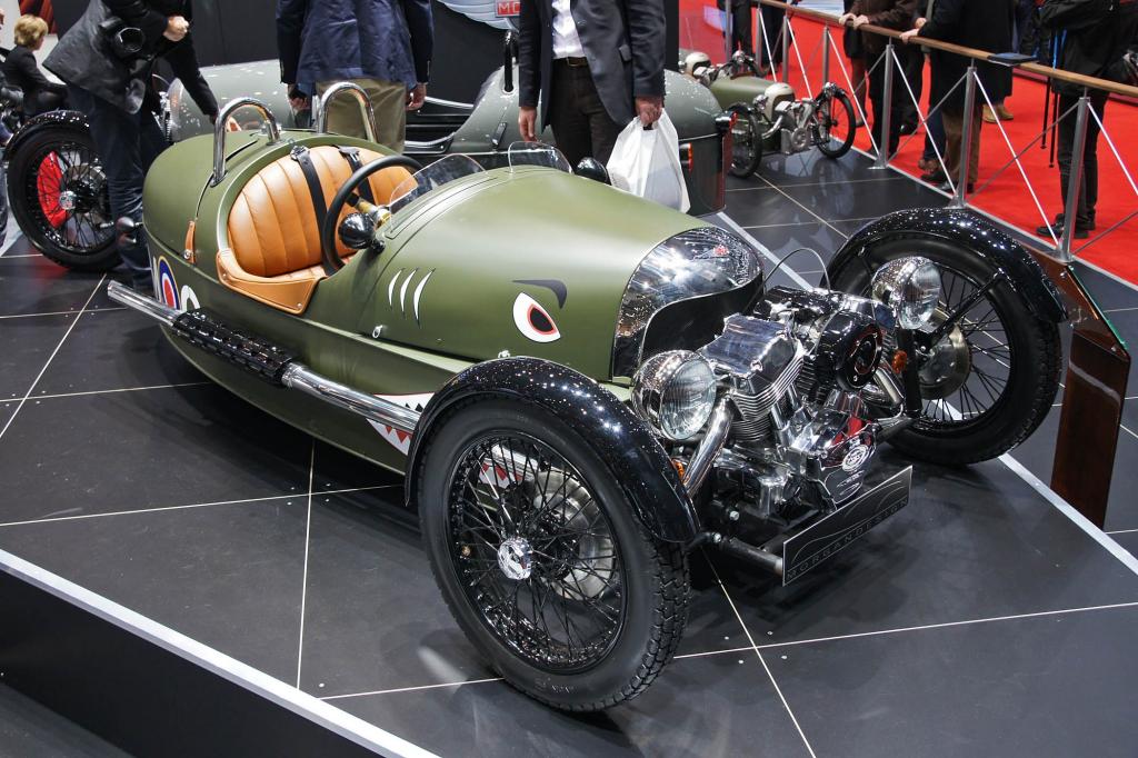 Morgan legt mit dem 3Wheeler seine Wurzeln frei