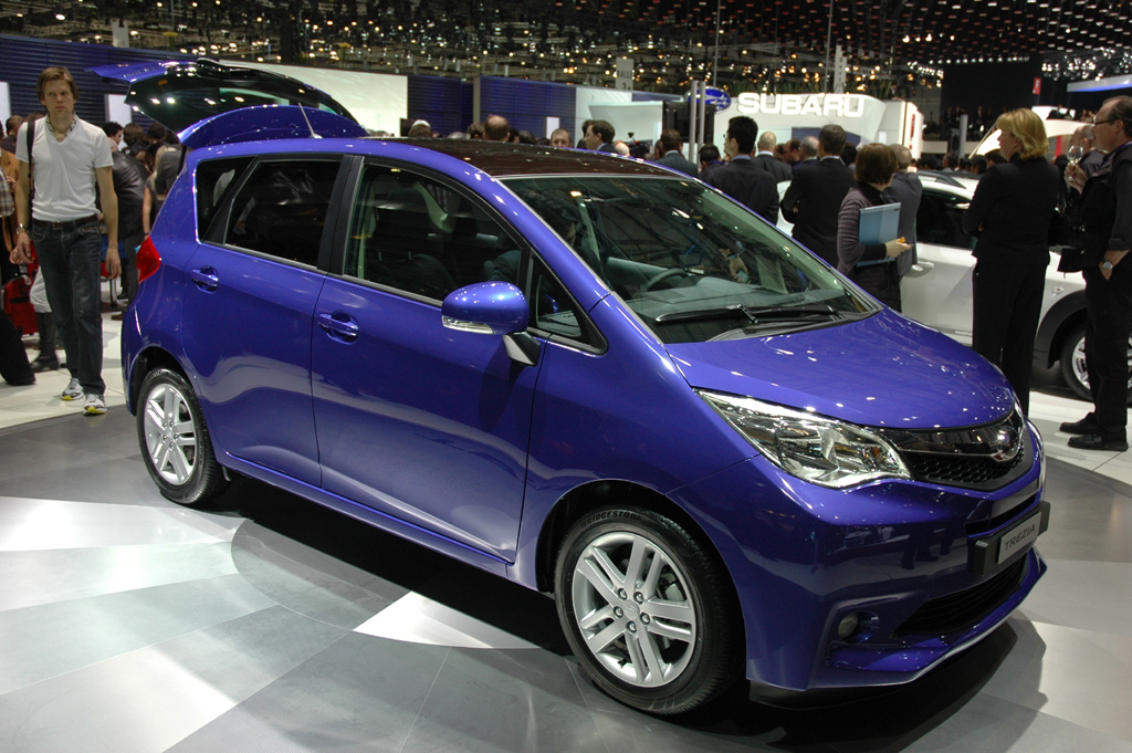 Nächste Produktneuheit: Subaru-Minivan Trezia.