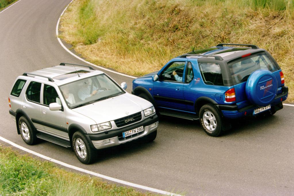 Opel: Geländegänger Frontera wird 20 Jahre 