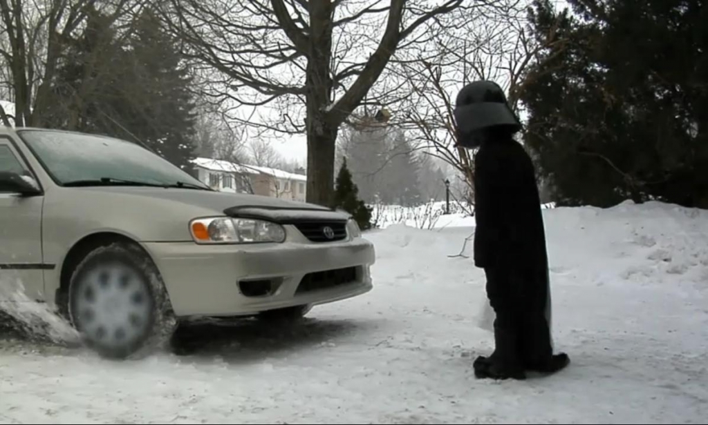 Parodie auf den VW Dart Vader-Spot: Die dunkle Seite