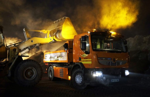 Positive Bilanz bei Test mit Renault-Hybrid-Lkw 