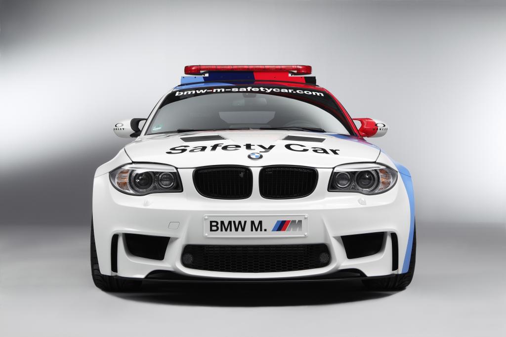 Safety Car für den MotoGP: BMW 1er M Coupé.