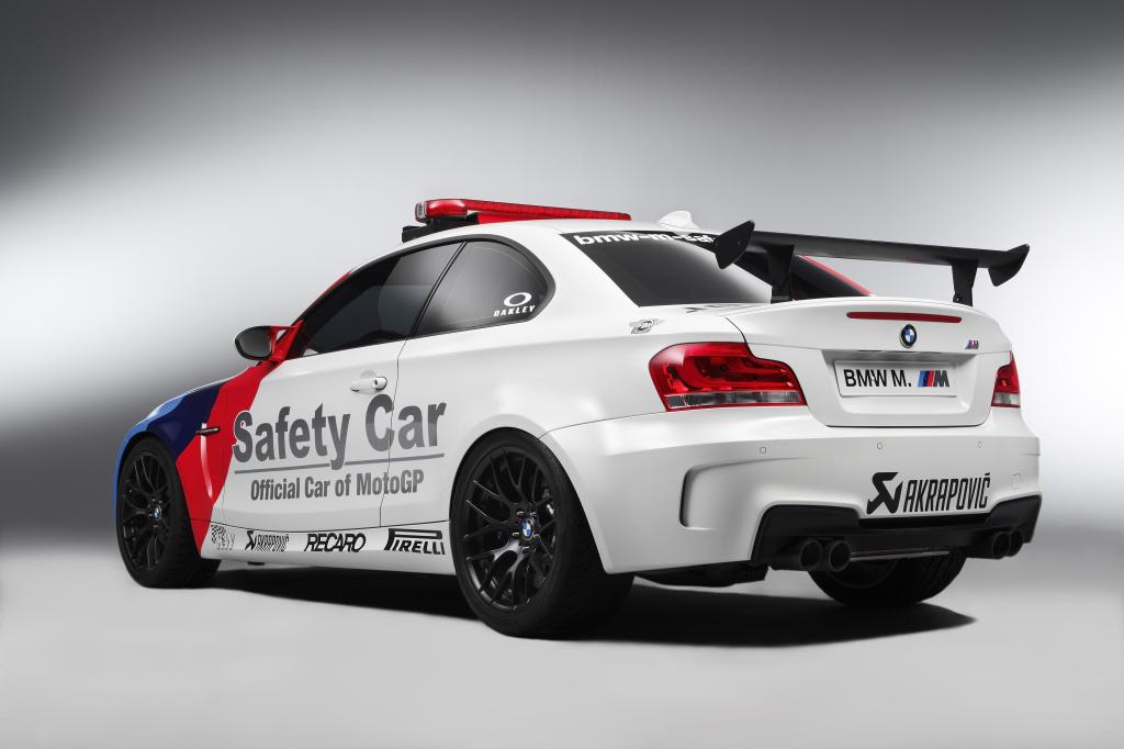 Safety Car für den MotoGP: BMW 1er M Coupé.