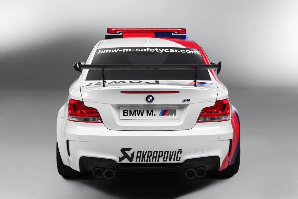 Safety Car für den MotoGP: BMW 1er M Coupé.