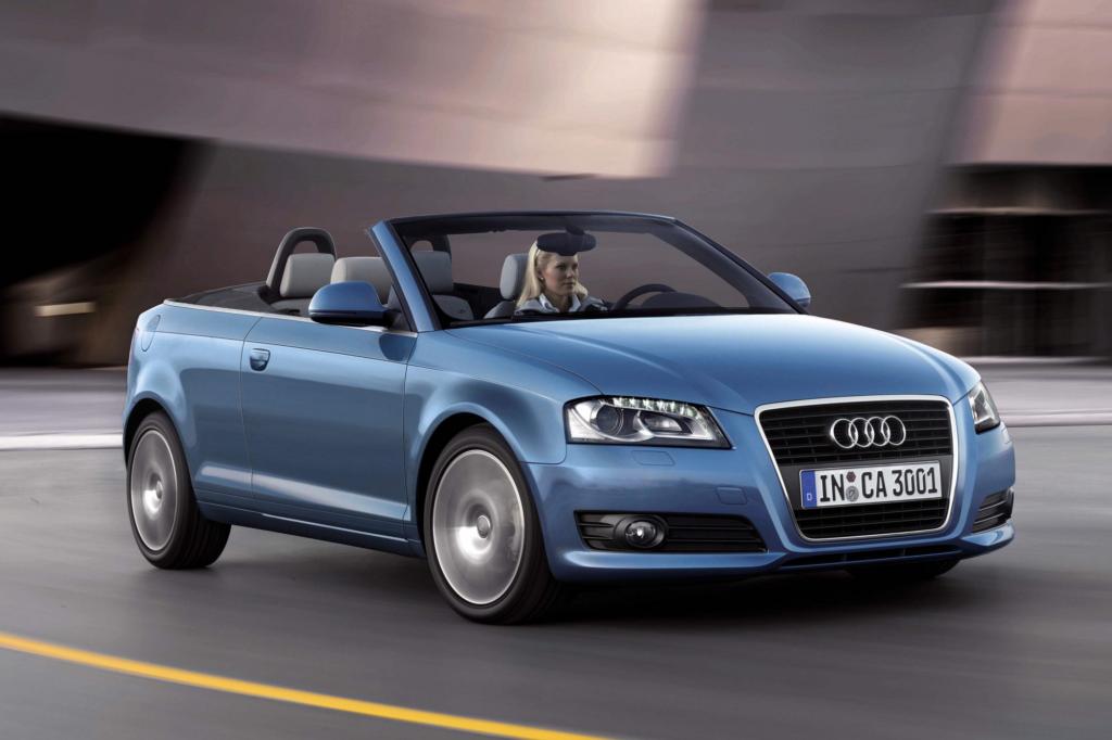 Schneller als der Audi A3 entblättert sich kaum ein Cabrio