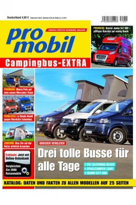Sonderheft informiert über Campingbusse 