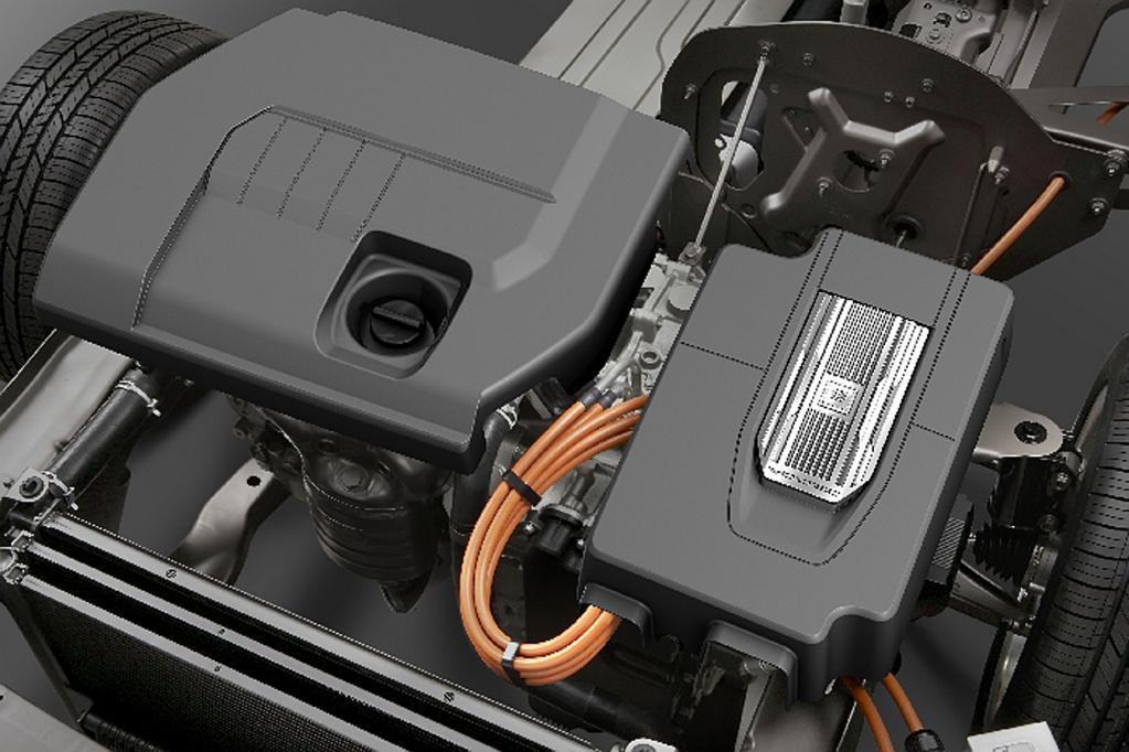 Unterstützung erhält der Stromer der Rüsselsheimer von einem kleinen Ottomotor. Sind die Akkus nach maximal 80 Kilometern leer, erzeugt dieser zusätzliche Energie. 