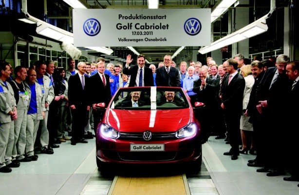 VW Golf Cabrio: Produktionsstart in Osnabrück 