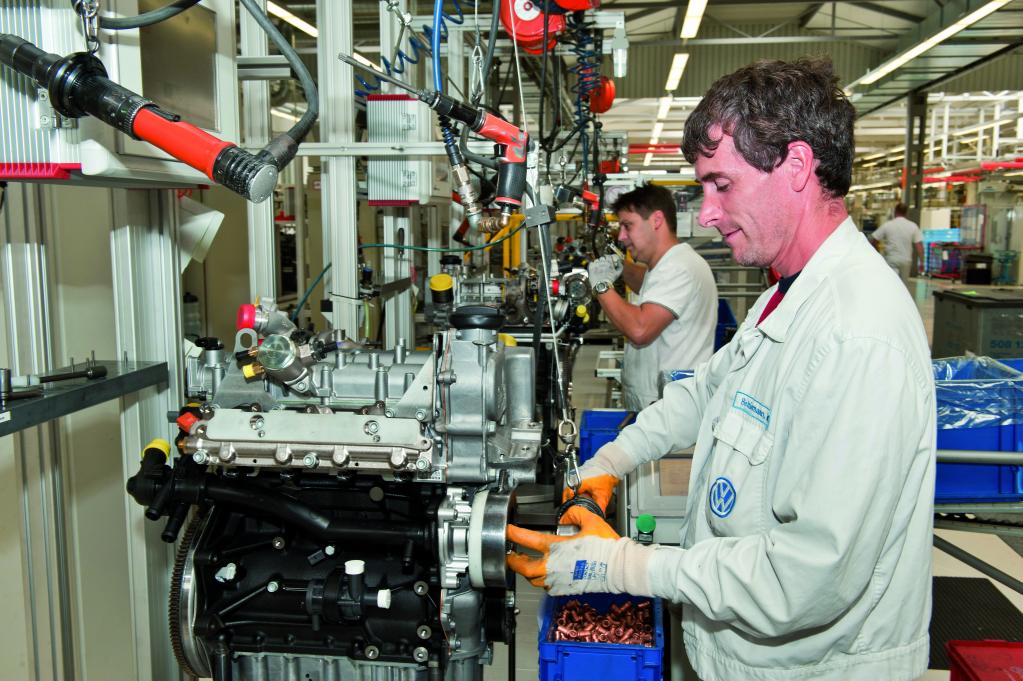Volkswagen Sachsen, Motorenwerk Chemnitz.