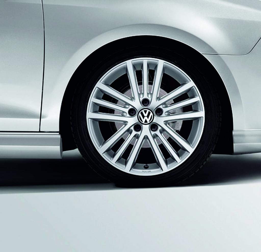 Volkswagen Zubehör - Leichtmetallfelge Onyx für den Golf.