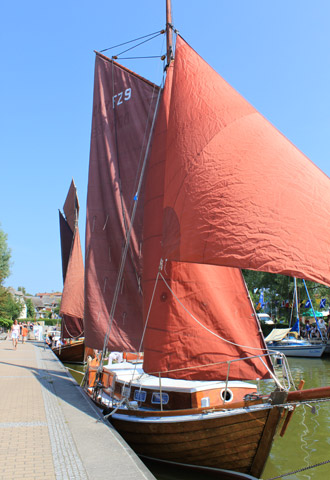 Zeesenbootregatta – Das Auge fährt mit | fotos: matthias dabels/fischlaender segelschule