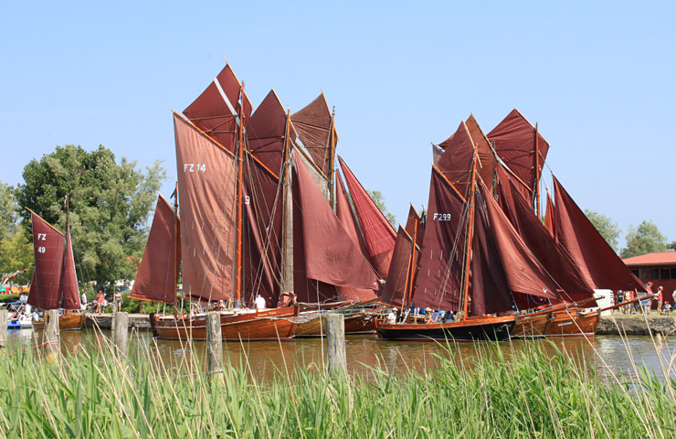 Zeesenbootregatta – Das Auge fährt mit | fotos: matthias dabels/fischlaender segelschule