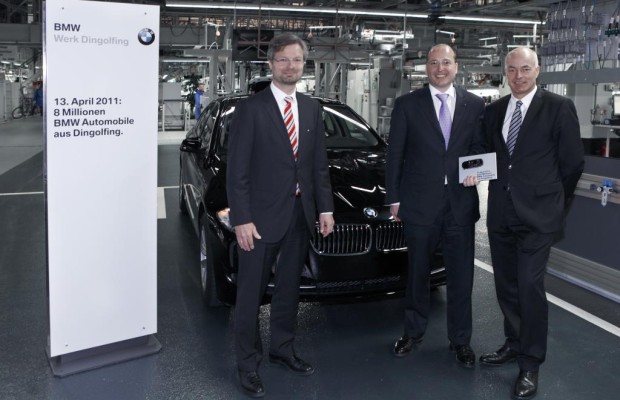 Achtmillionster BMW in Dingolfing produziert