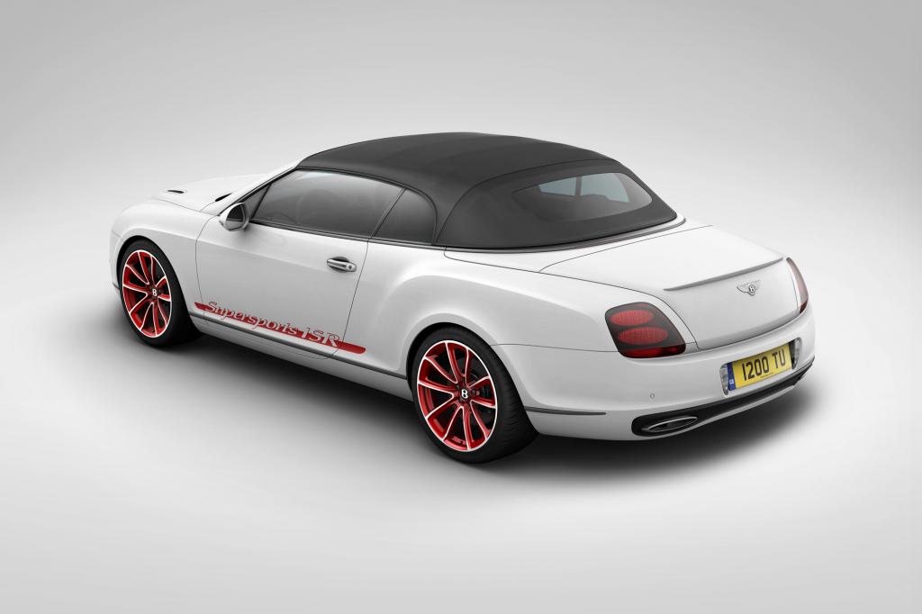 Auch geschlossen macht der Bentley eine gute Figur
