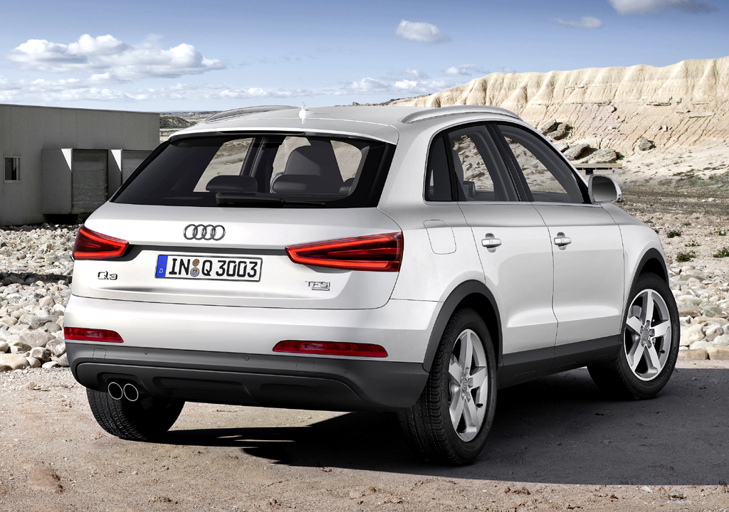Audi Q3: Die Linienführung mutet coupéhaft an. 