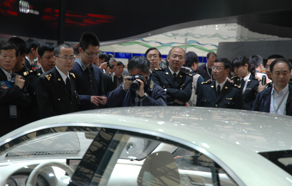 Autoschau Shanghai: Das Interesse an Neuheiten ist in China groß.