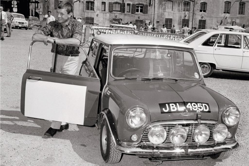 Bei der Alpenrallye 1964