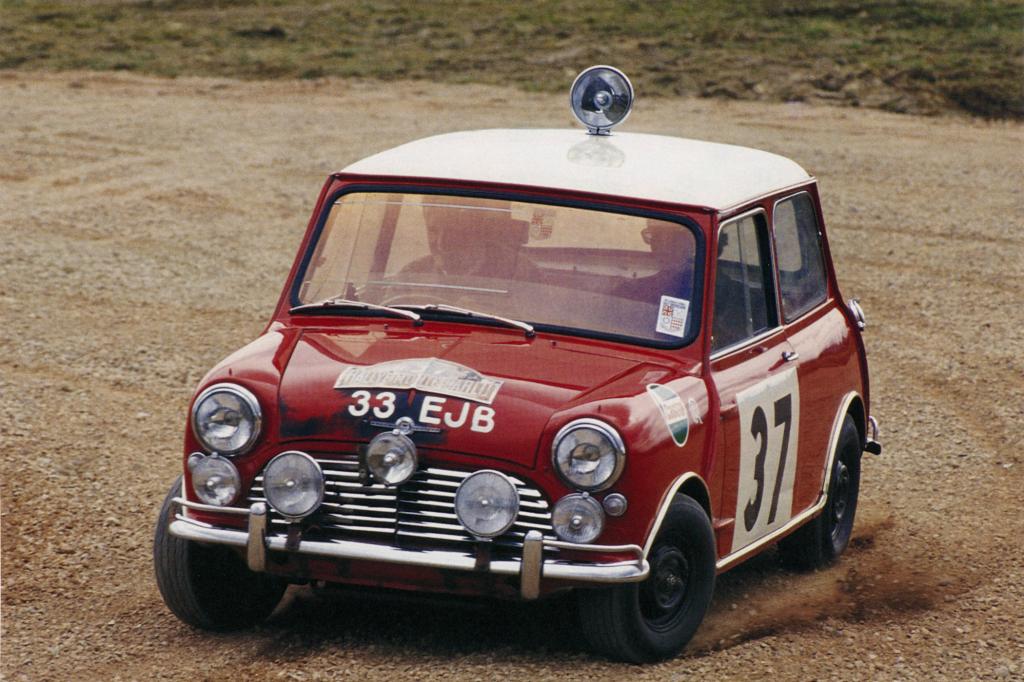 Bei der Rallye Monte Carlo 1969 fuhr der Mini Cooper ganz nach vorne