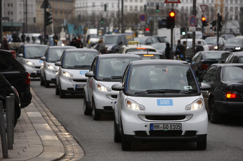 Car2go in Hamburg.