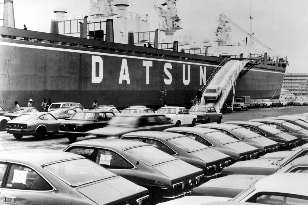 Datsun-Verschiffung 1972