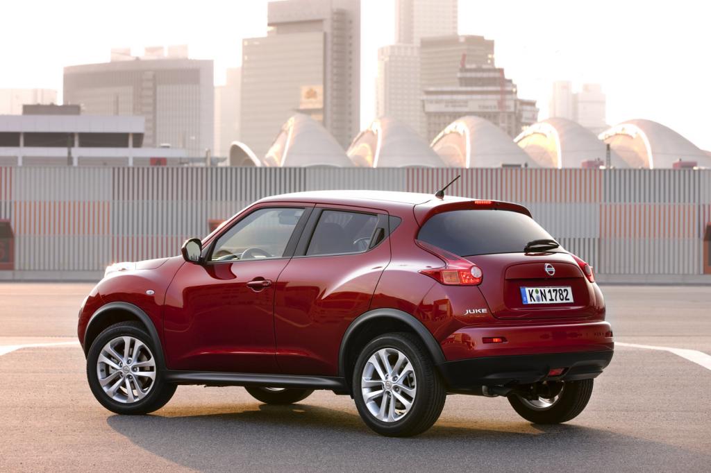 Den Juke gibt es auch als Allrader mit Turbobenziner