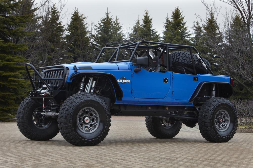 Der Jeep Wrangler Blue Crush kennt keine Hindernisse