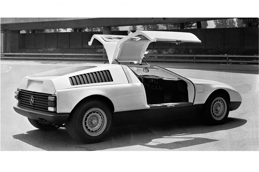 Der Mercedes C 111 debütierte 1969 auf der IAA