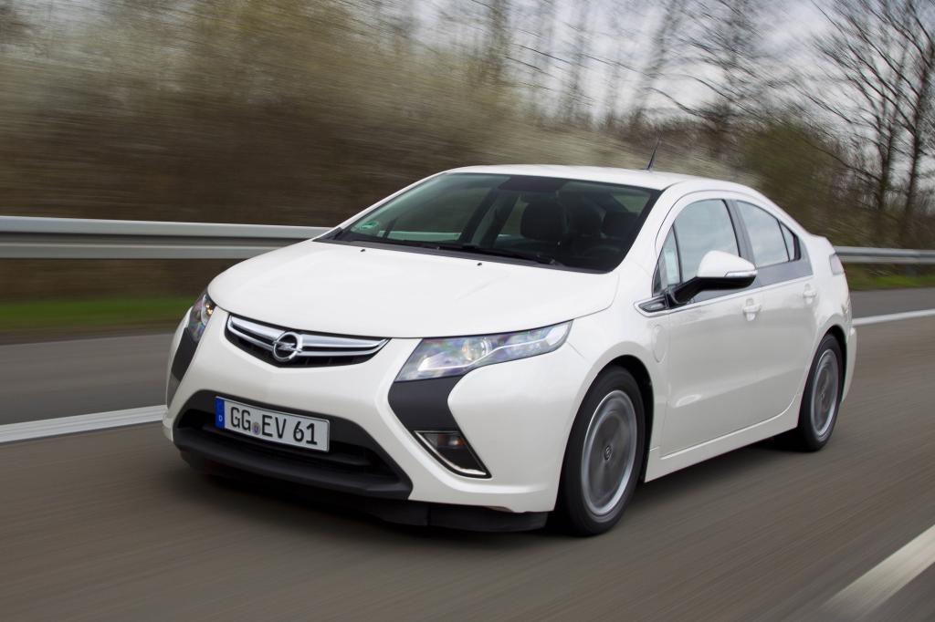 Der Opel Ampera ist ein reines Stromfahrzeug