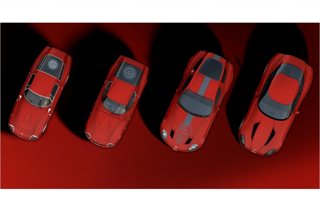 Der Stradale ist etwas größer als der Corsa
