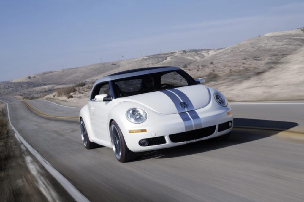 Der neue VW Beetle dürfte sich optisch an der Studie Ragster von 2005 orientieren