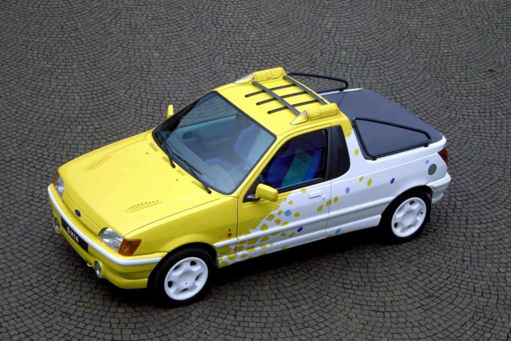 Die Studie Bebop zeigt, wie der Fiesta als Pick-up aussehen würde. 
