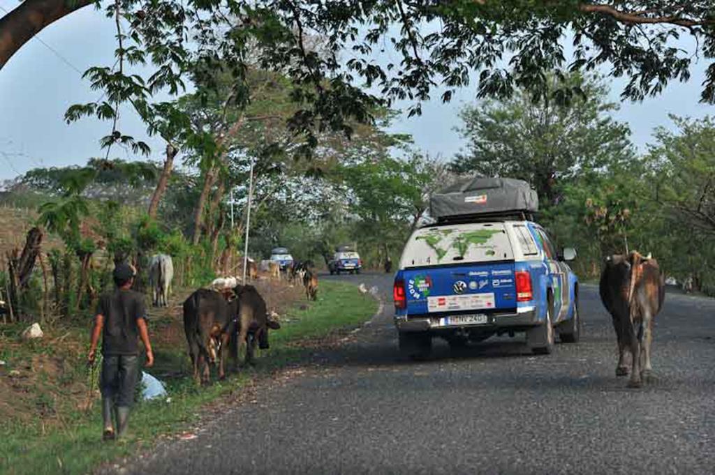 Die World Aids Awareness Expedition nutzt fünf Vólkswagen Amarok mit Spezialausbau.