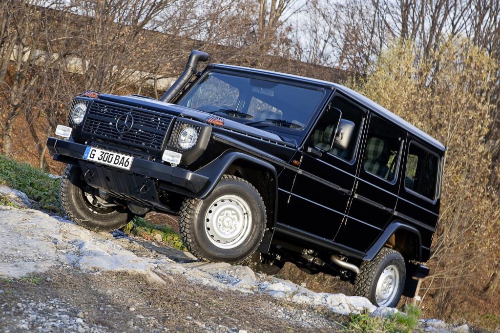 Ein echter Klassiker: die Mercedes G-Klasse, hier in der Professional-Version