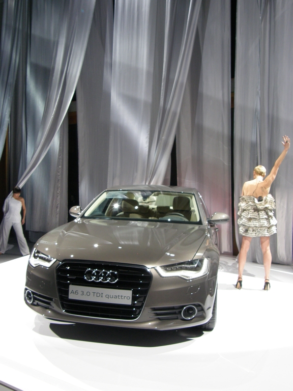 Enthüllung des neuen Audi A6 in Leipzig