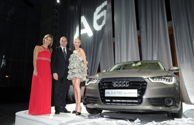 Enthüllung des neuen Audi A6 in Leipzig