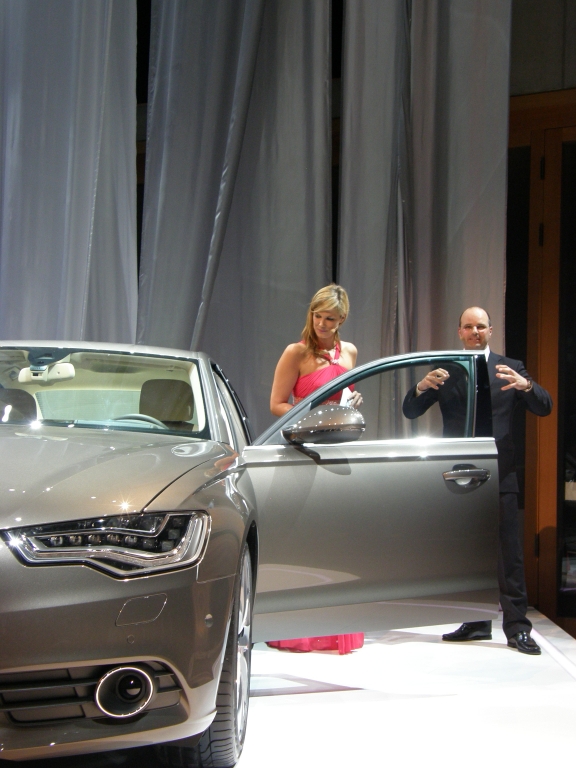Enthüllung des neuen Audi A6 in Leipzig